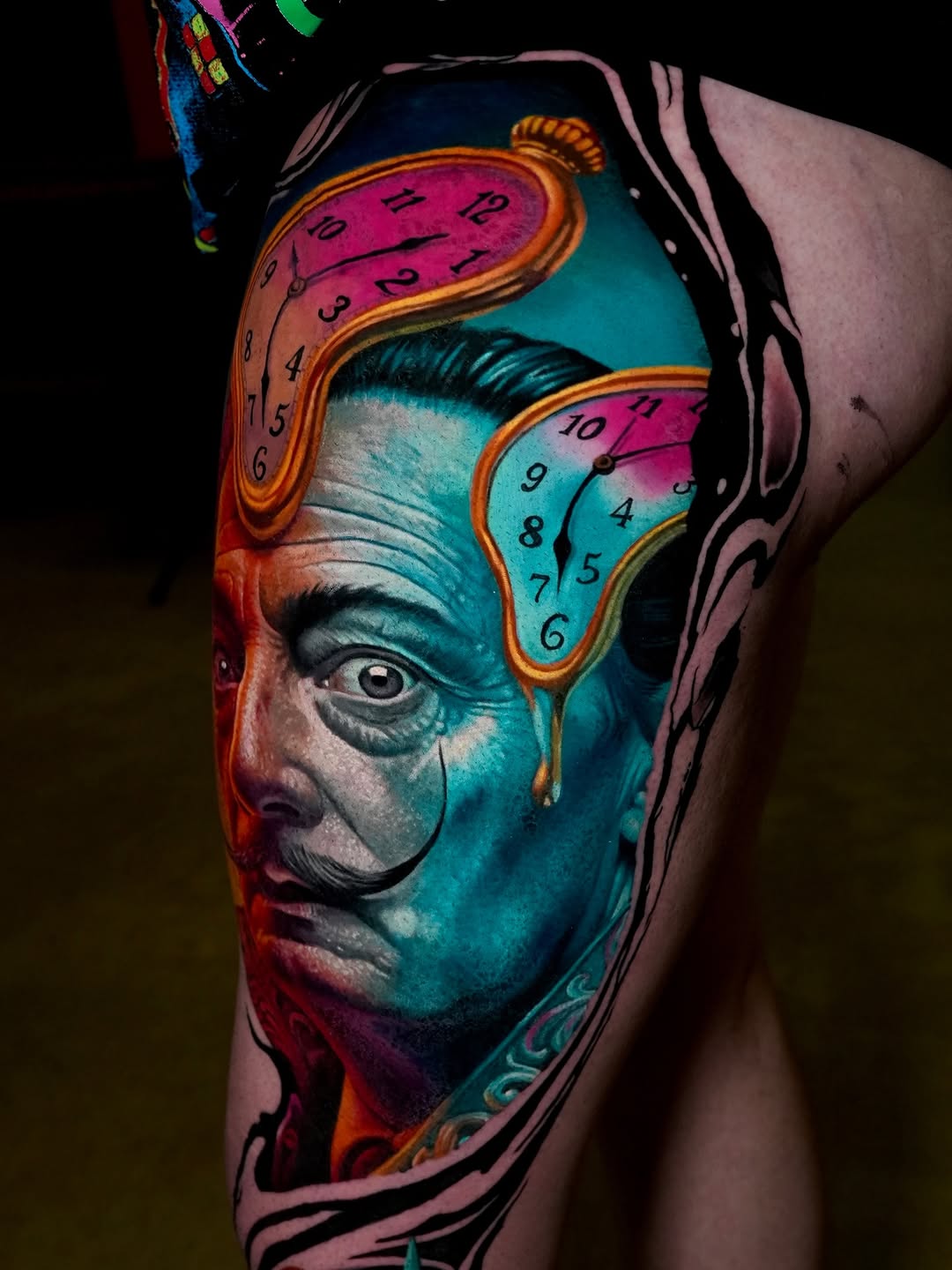Tattoo by @alexeitattoohouston — realism, surrealism