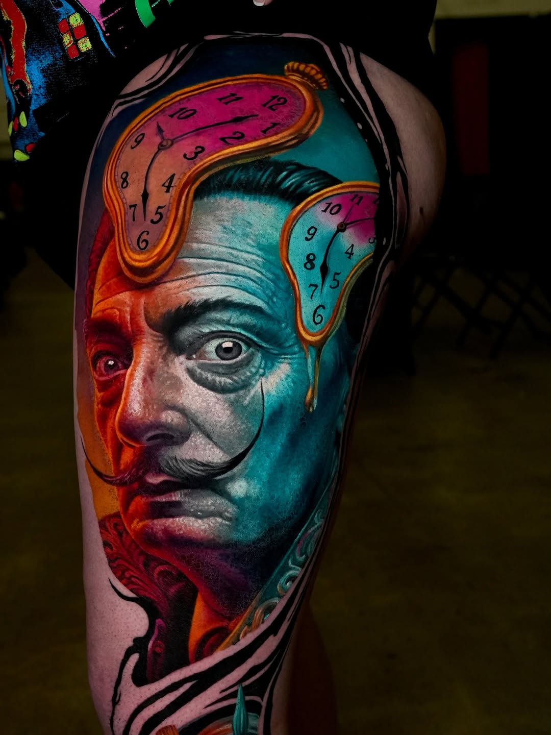 Tattoo by @alexeitattoohouston — realism, surrealism