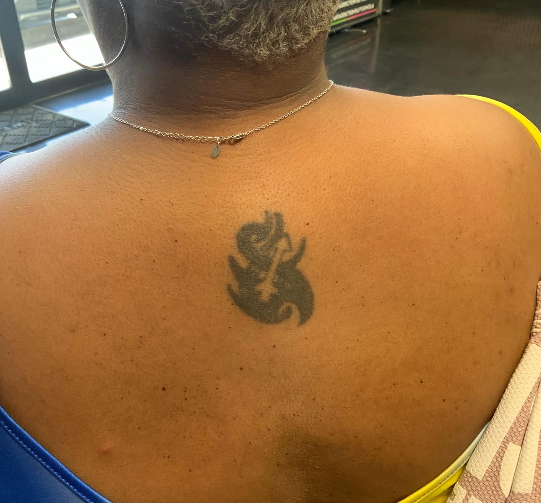 Tattoo by @blairtheartist — blackwork