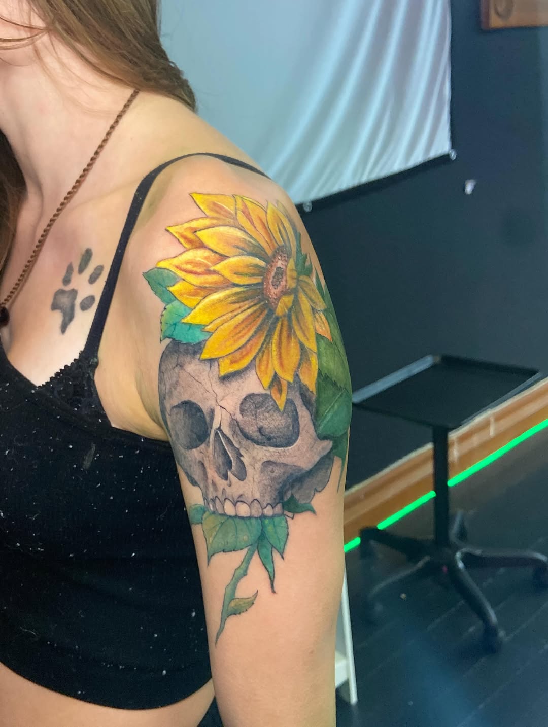 Tattoo by @tinyterrorink — realism, black_and_grey