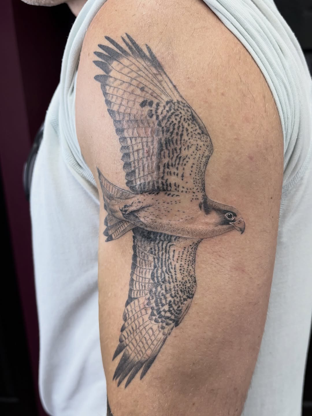 Tattoo by @kellidonegantattoos — realism, black_and_grey