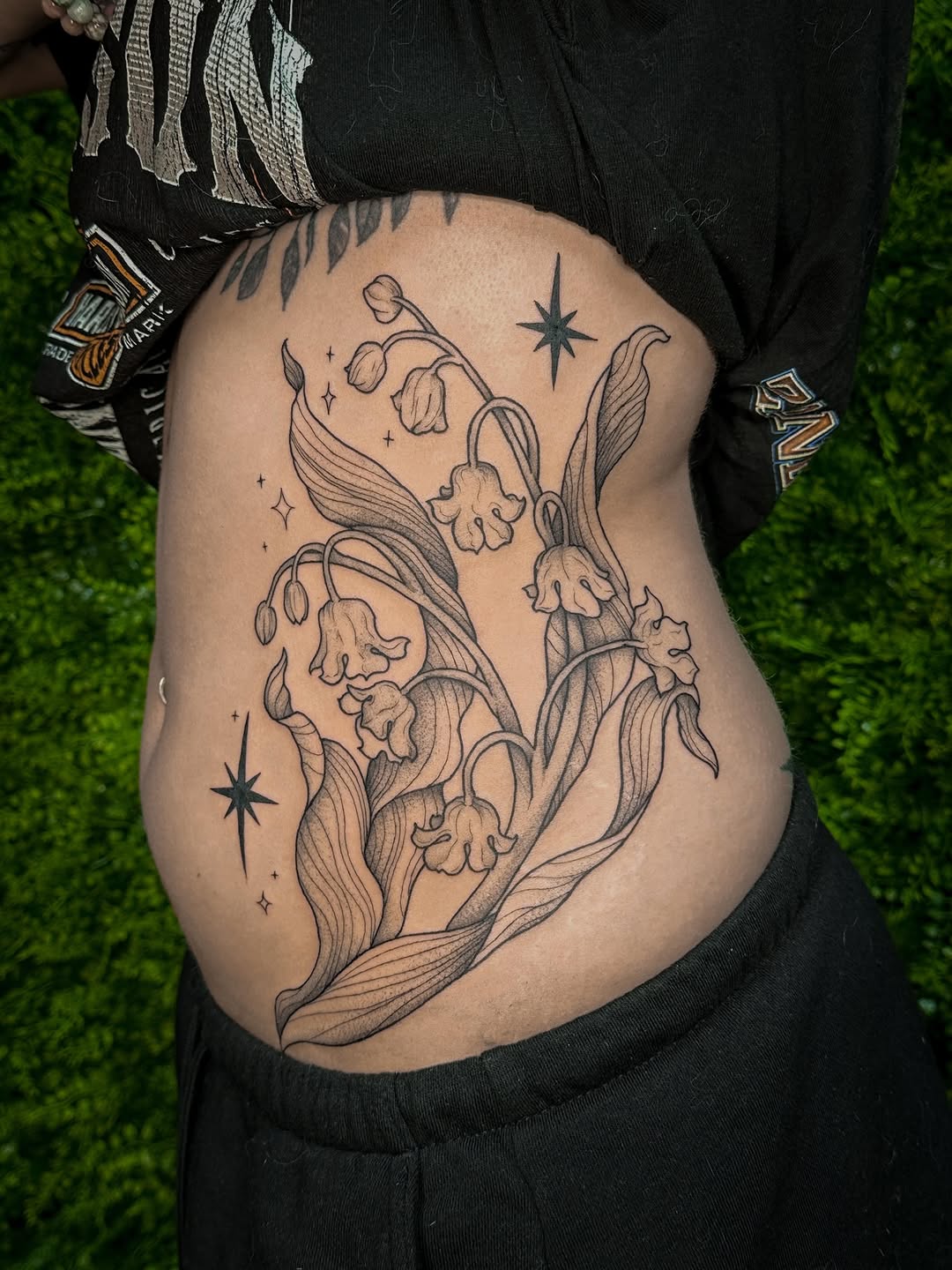 Tattoo by @rachtats — fine_line, black_and_grey