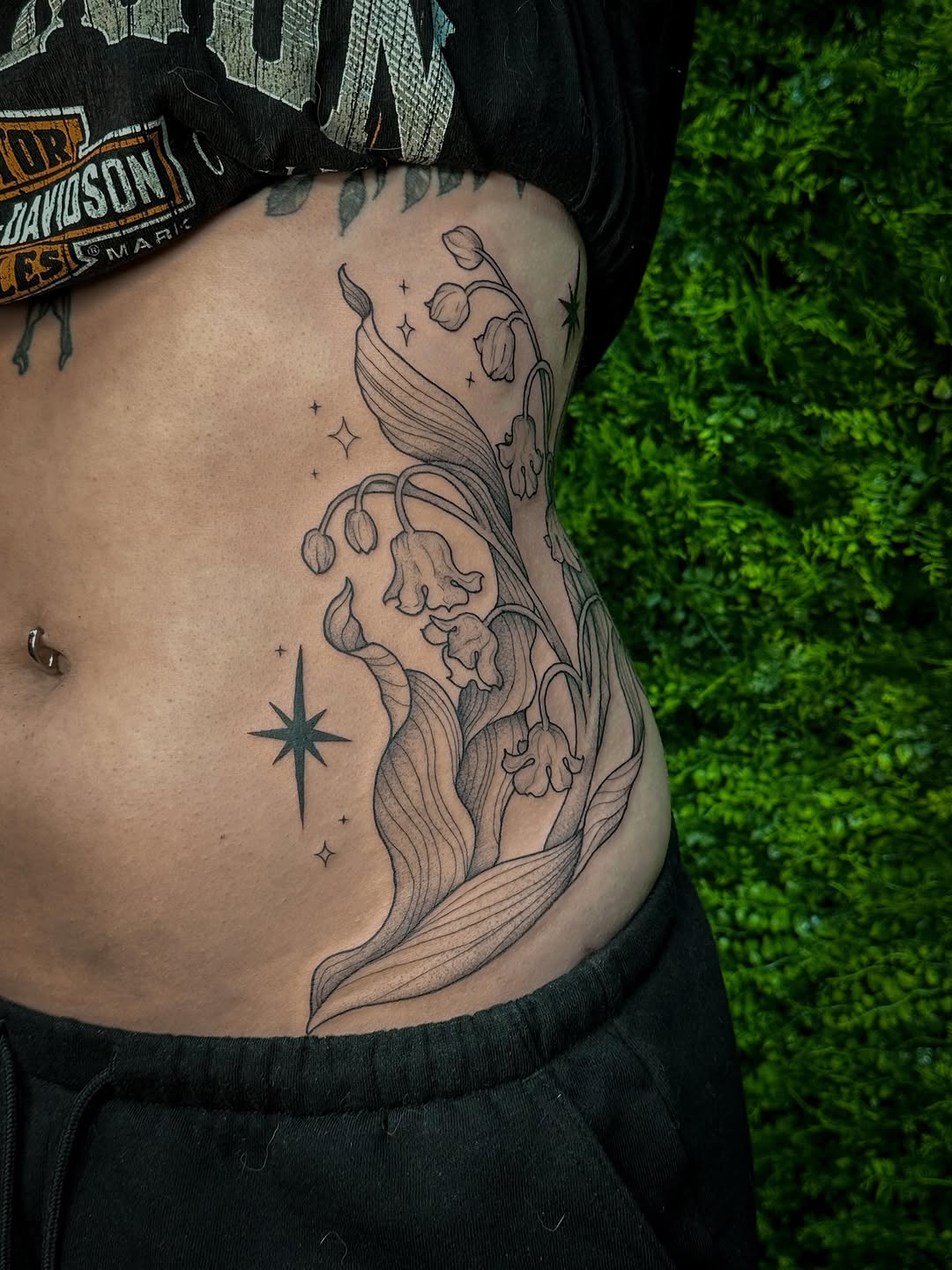 Tattoo by @rachtats — fine_line, black_and_grey