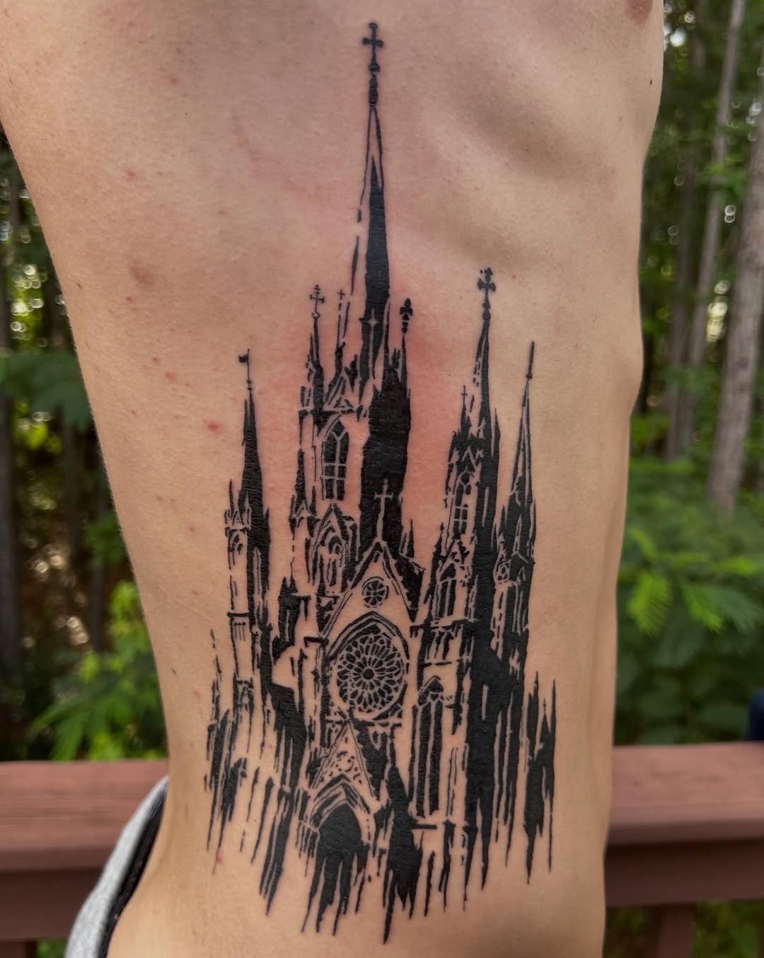 Tattoo by @ineedarocketlauncher — blackwork
