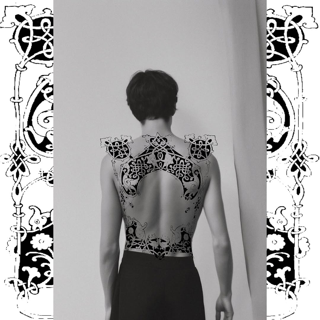 Tattoo by @douohv — blackwork, ornamental