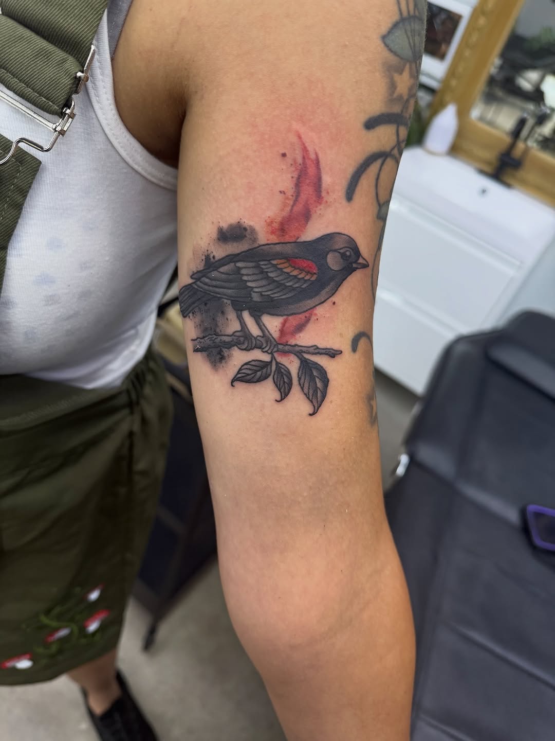 Tattoo by @brandi.dandy.tattoos β black_and_grey
