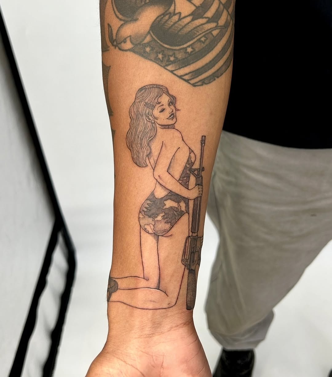 Tattoo by @notmarytattoos — american_traditional