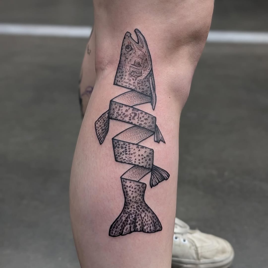 Tattoo by @heathstudiosandtattoo โ black_and_grey, illustrative