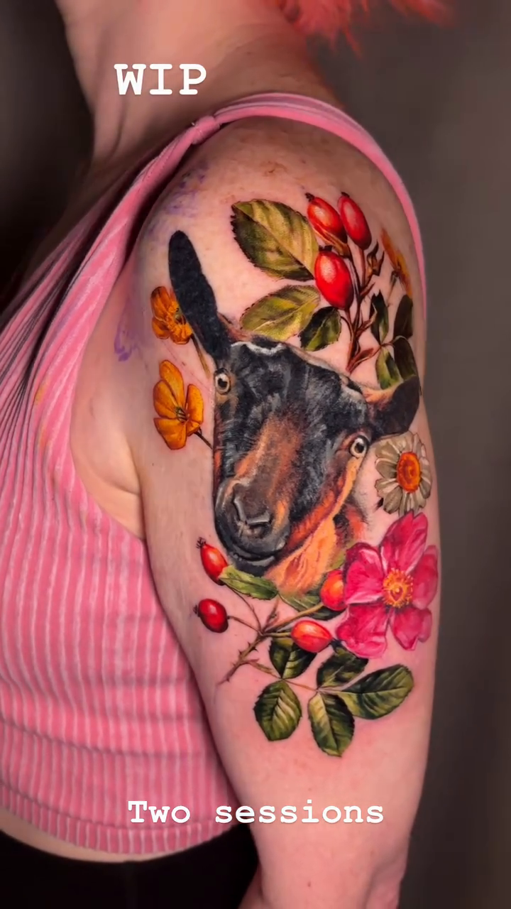 Tattoo by @irinatattoos β realism