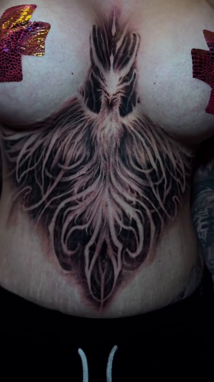 Tattoo by @inkbynico — blackwork