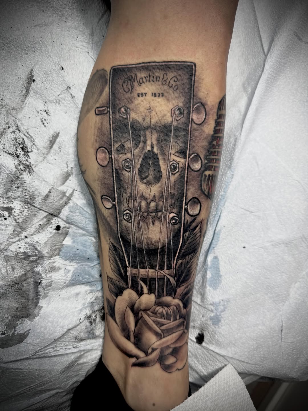 Tattoo by @jonhighland — realism, black_and_grey