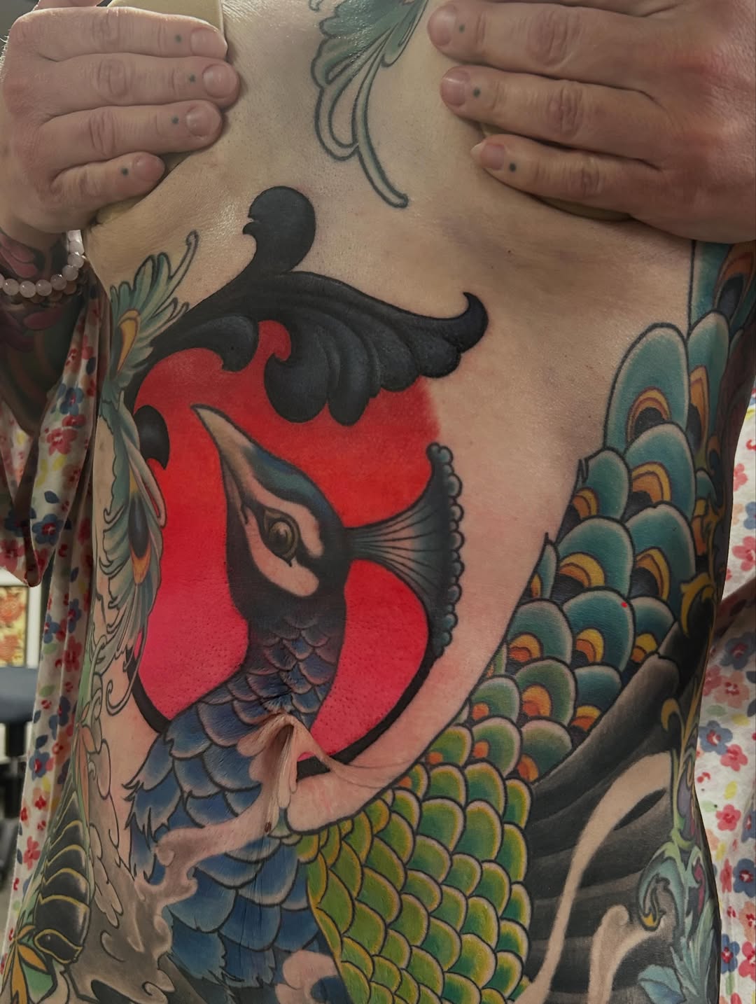 Tattoo by @tattz_brannigan — japanese_irezumi, black_and_grey