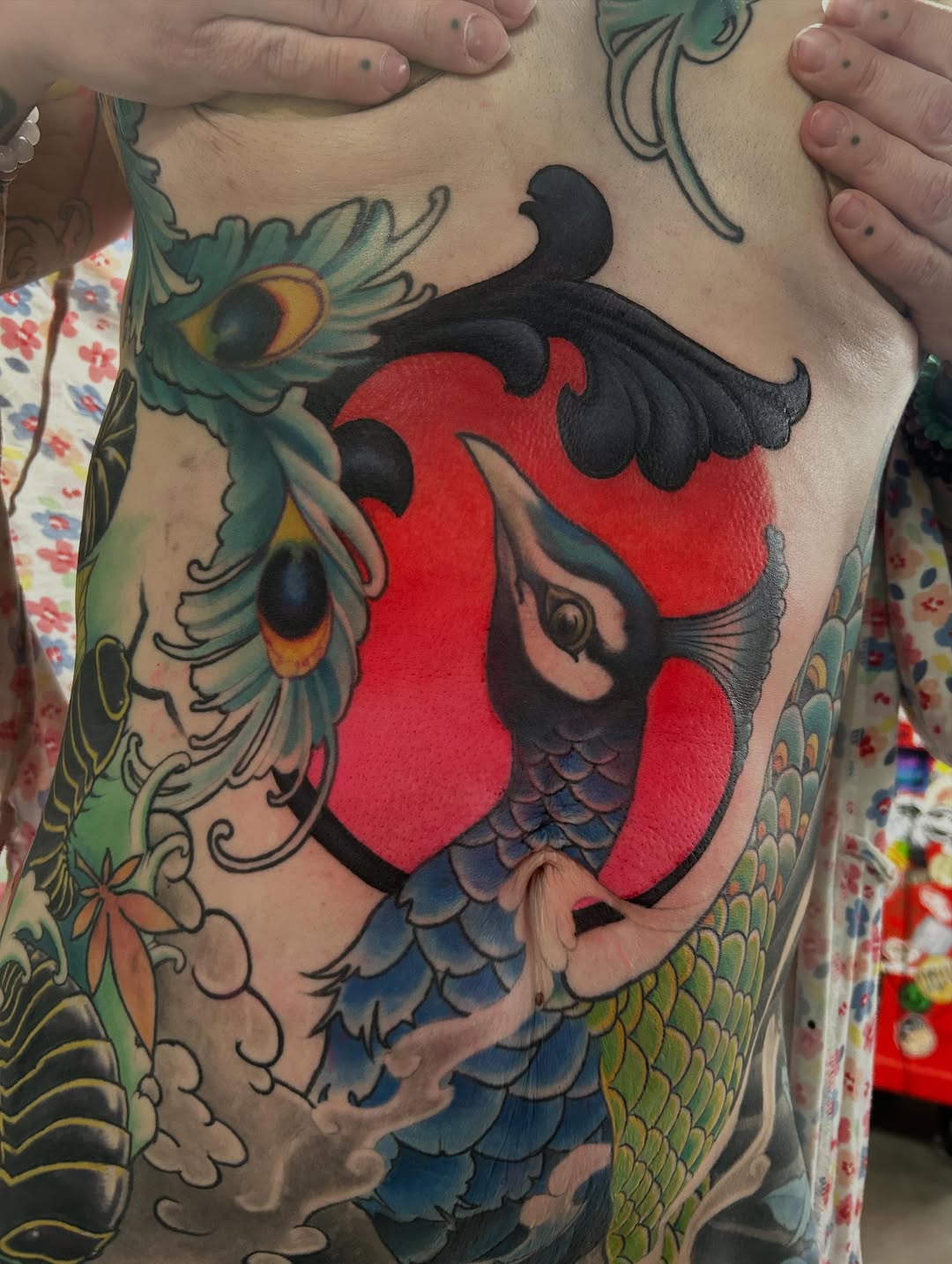 Tattoo by @tattz_brannigan — japanese_irezumi, black_and_grey