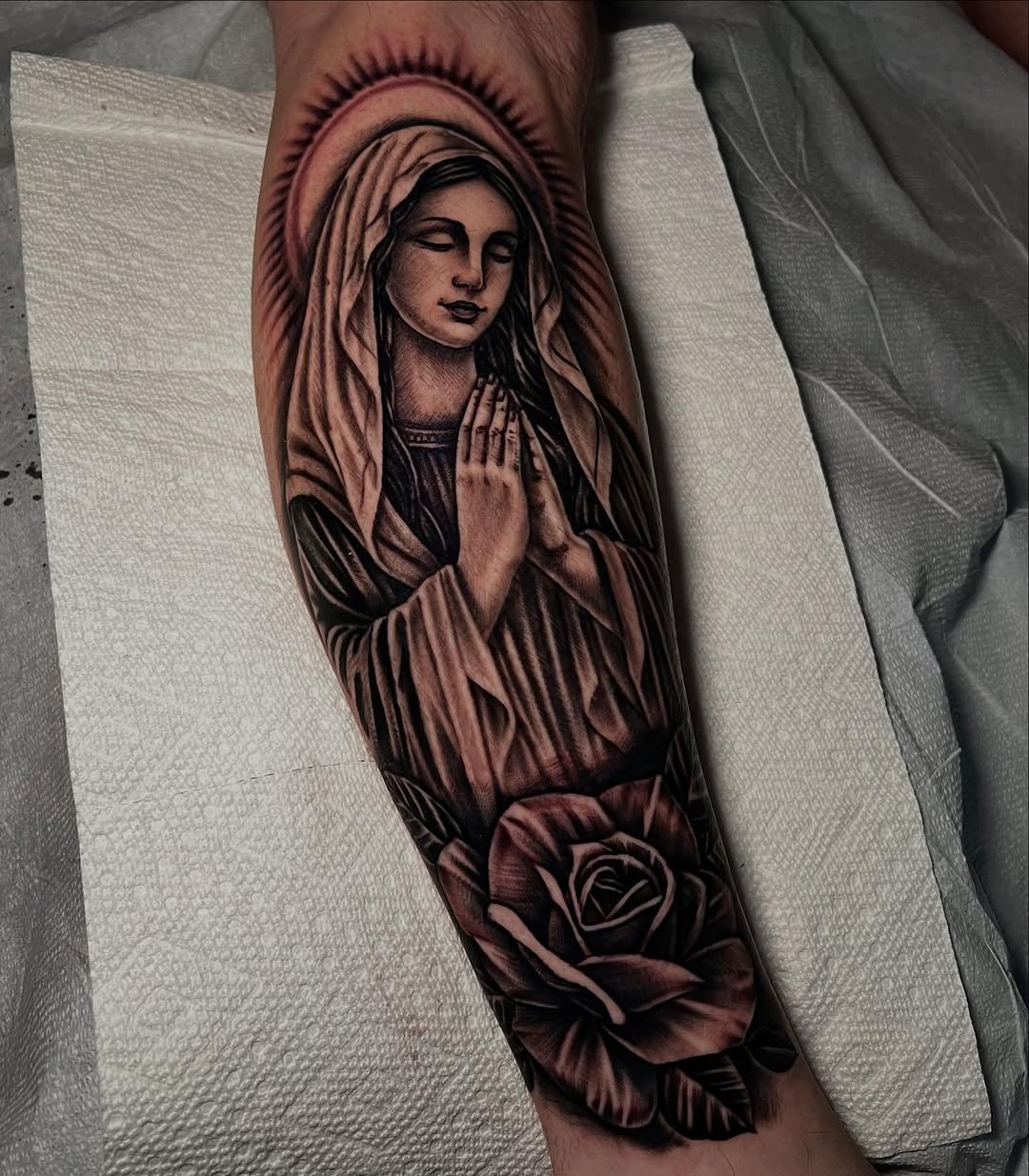 Tattoo by @chrisromolini โ realism, black_and_grey