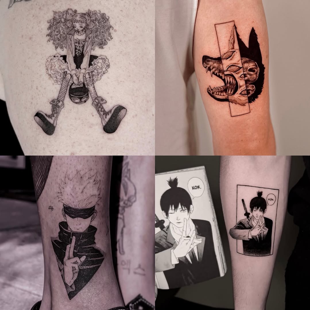 Tattoo by @mete.noir — illustrative, black_and_grey