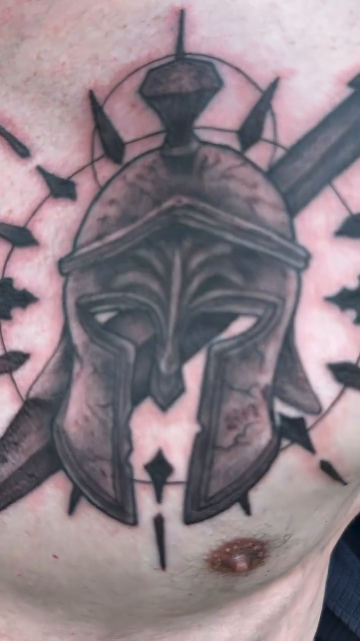 Tattoo by @charlestrujillo — black_and_grey, realism