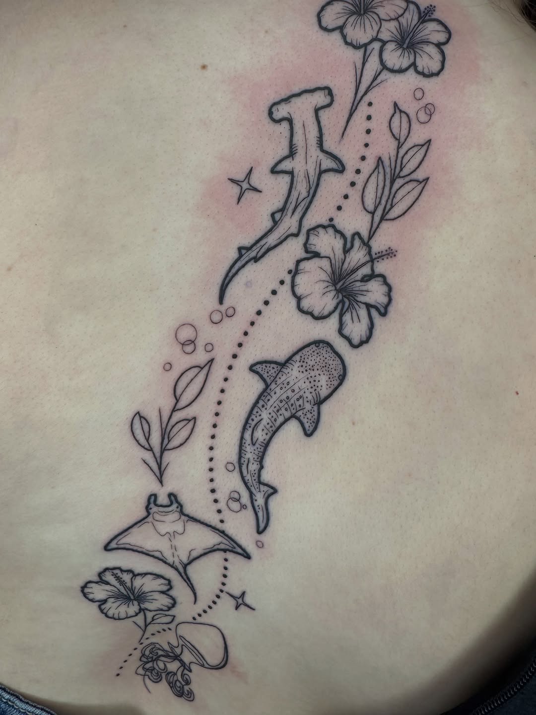 Tattoo by @shawndoestattoos โ fine_line, illustrative
