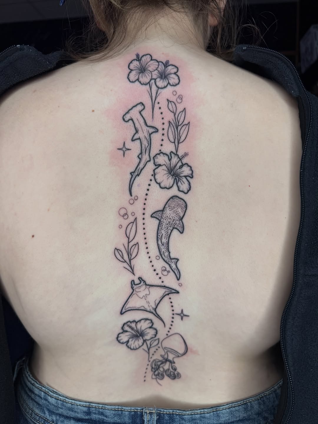 Tattoo by @shawndoestattoos โ fine_line, illustrative