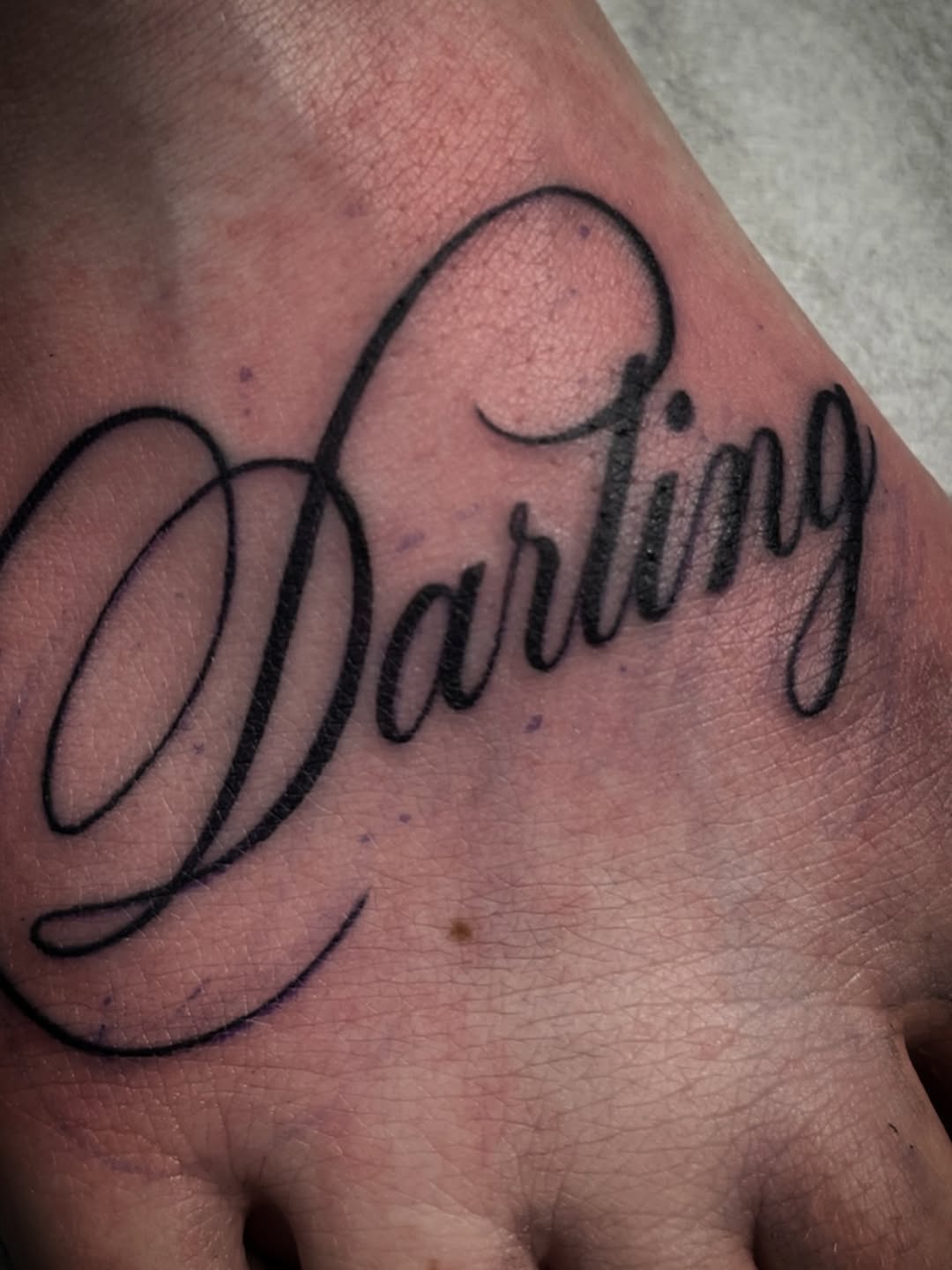 Tattoo by @swamp.blossom ā lettering_script