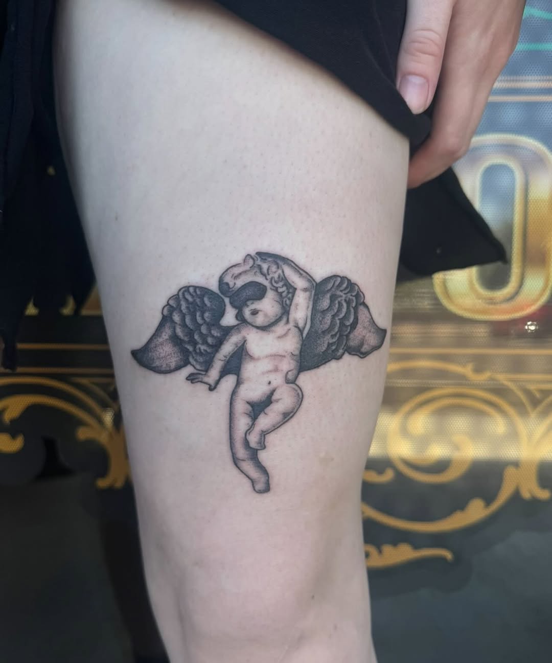 Tattoo by @jianna_tattoos — black_and_grey, realism