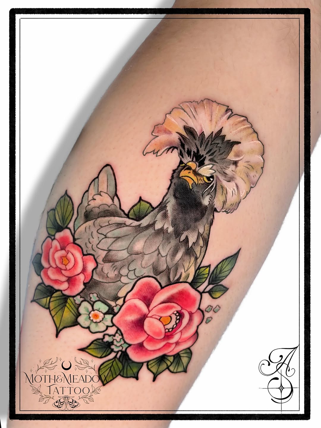 Tattoo by @ash.s.tattoos β illustrative, realism
