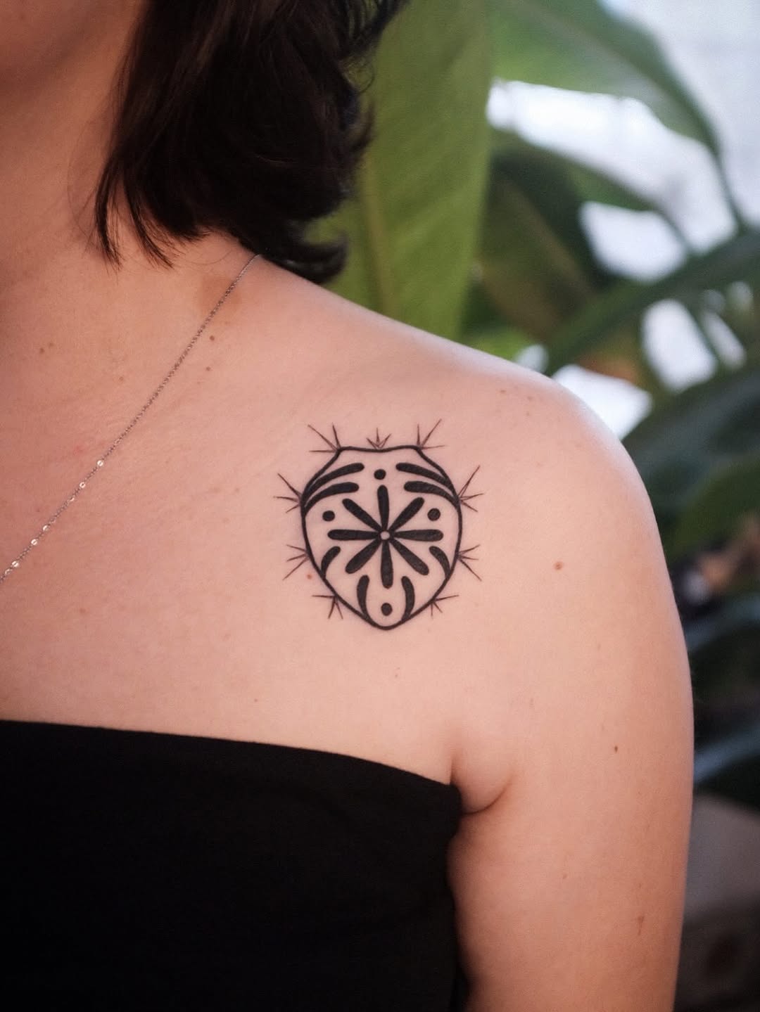 Tattoo by @calathea.ttt — geometric, ornamental