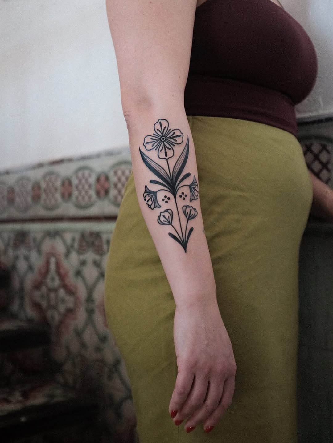Tattoo by @calathea.ttt — fine_line