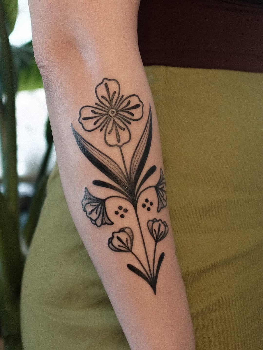 Tattoo by @calathea.ttt — fine_line