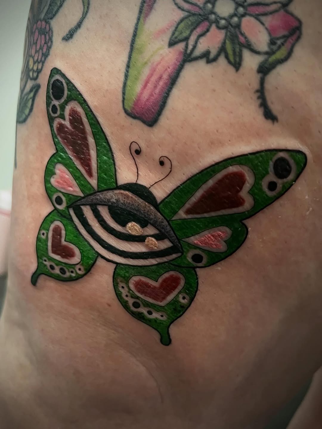 Tattoo by @freya_fataletattoo — illustrative, american_traditional