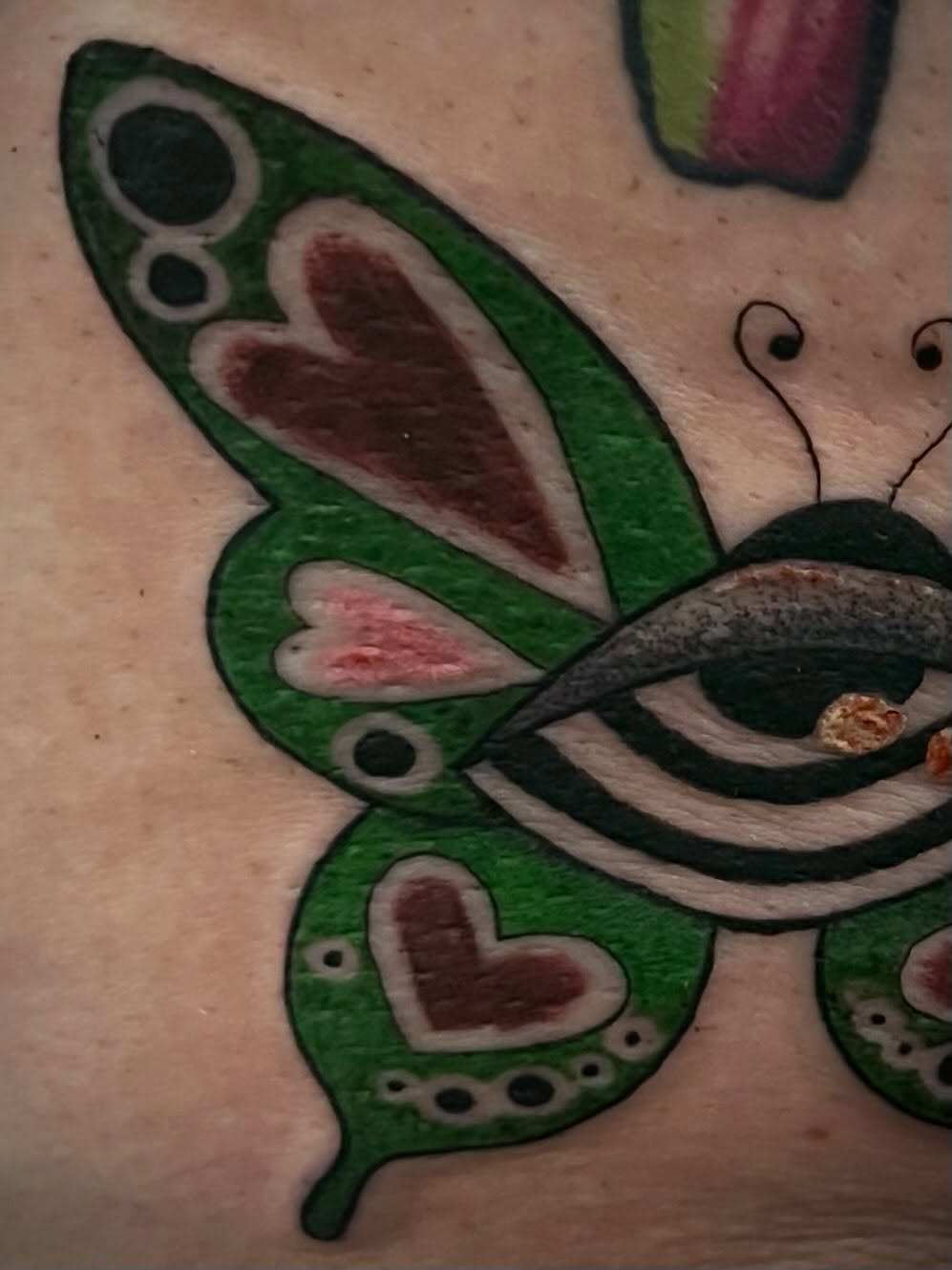 Tattoo by @freya_fataletattoo — illustrative, new_school