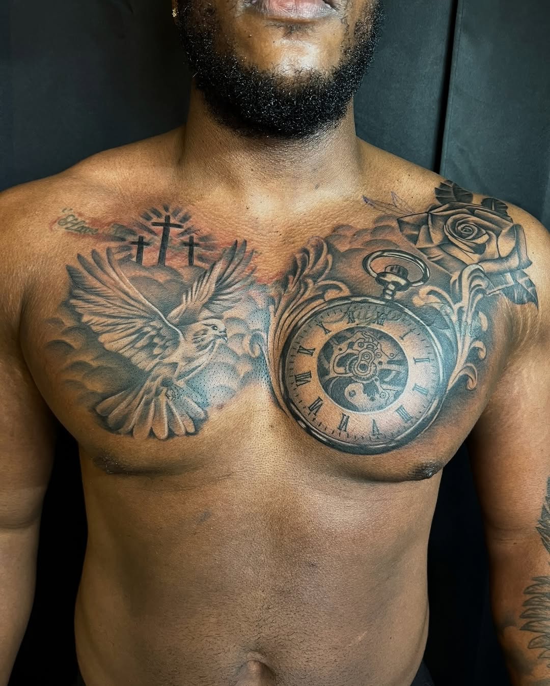 Tattoo by @ghostlytatz β black_and_grey, realism