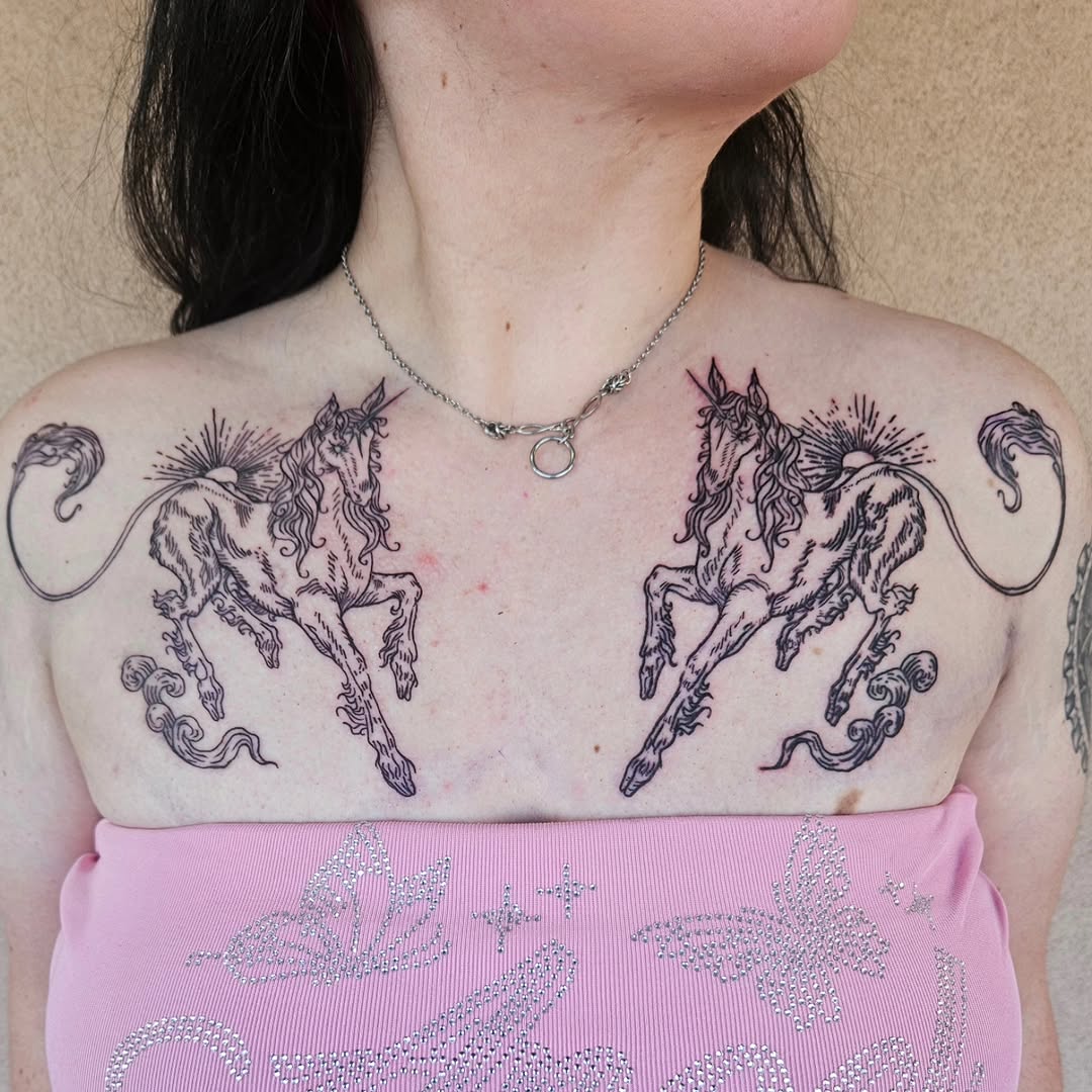 Tattoo by @babyghoul_inked β fine_line, illustrative