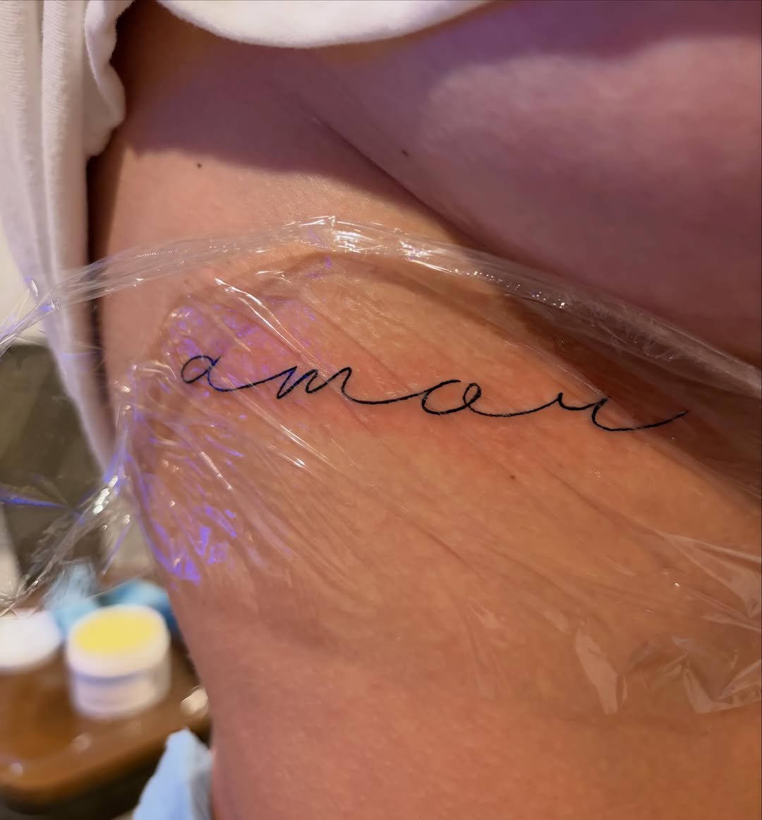 Tattoo by @61904tattoos β lettering_script, fine_line