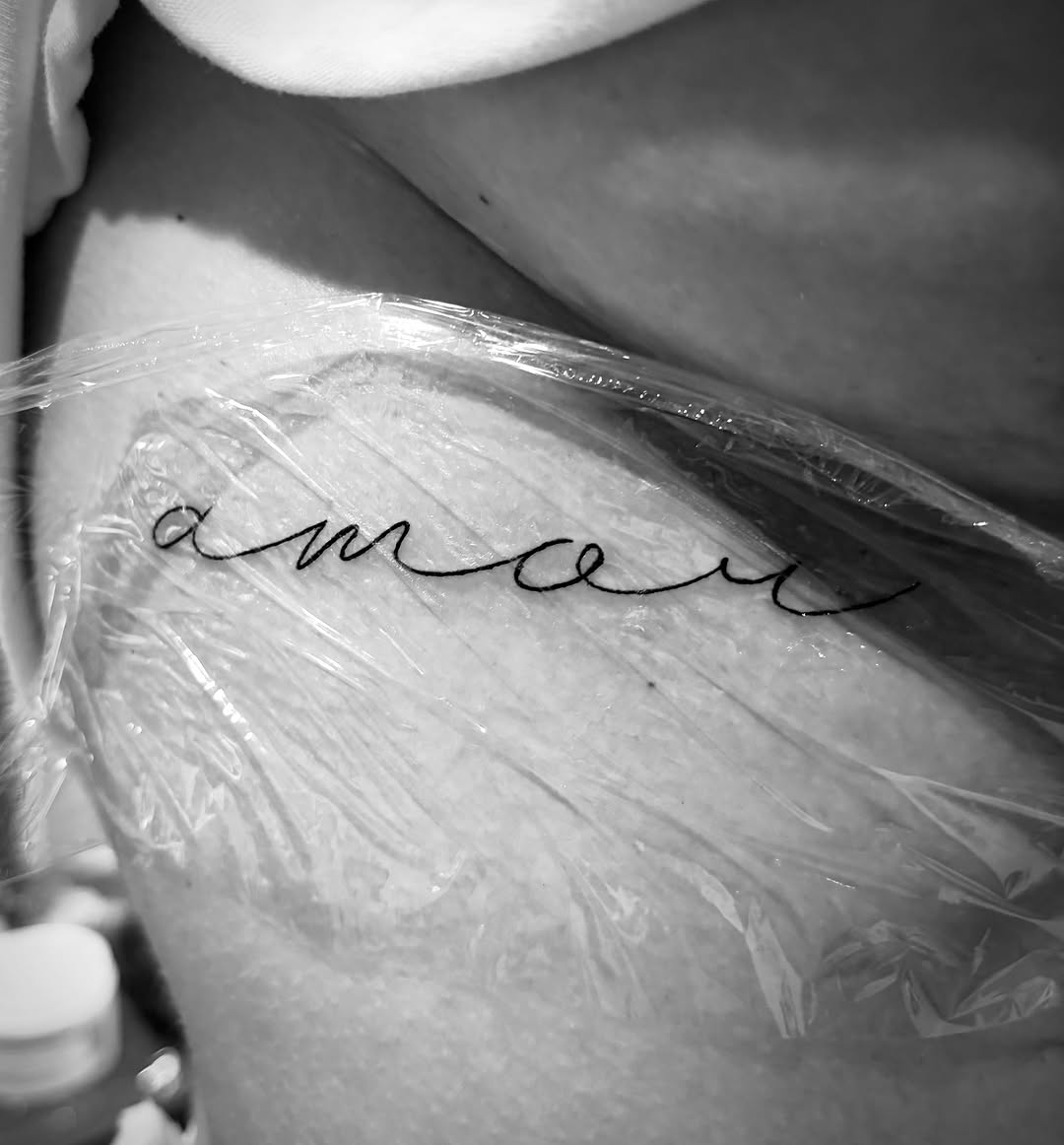 Tattoo by @61904tattoos β lettering_script, fine_line