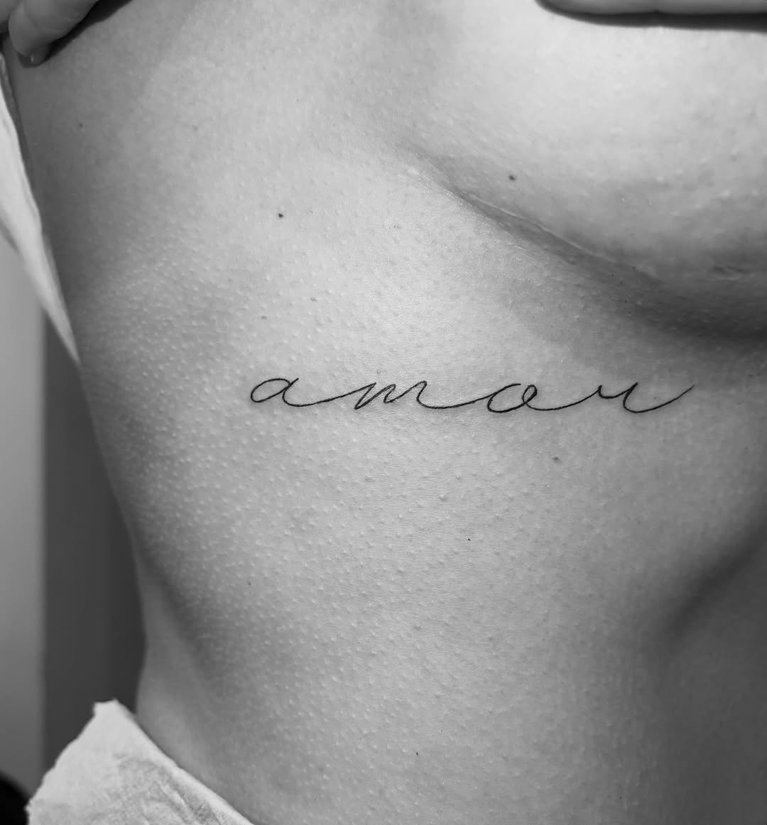 Tattoo by @61904tattoos β fine_line, lettering_script