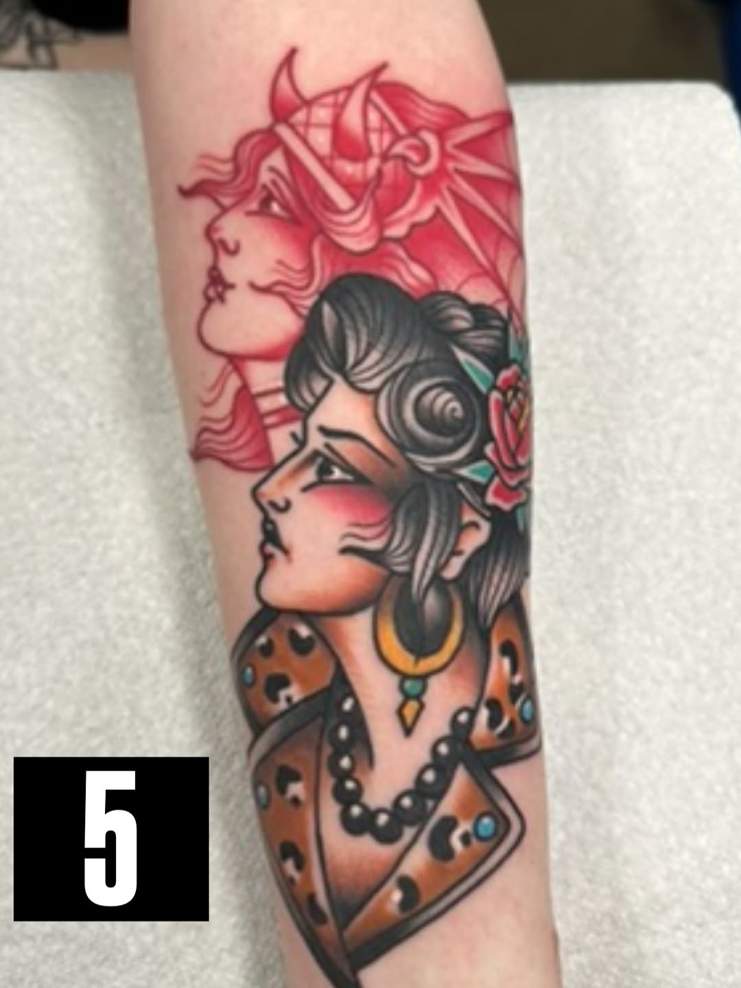 Tattoo by @mikey_ratt — american_traditional, neo_traditional