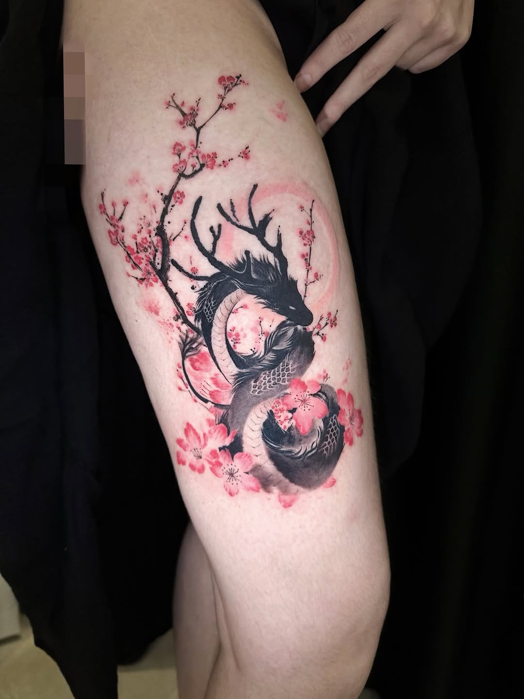 Tattoo by @david.george.tattoo β japanese_irezumi, watercolor