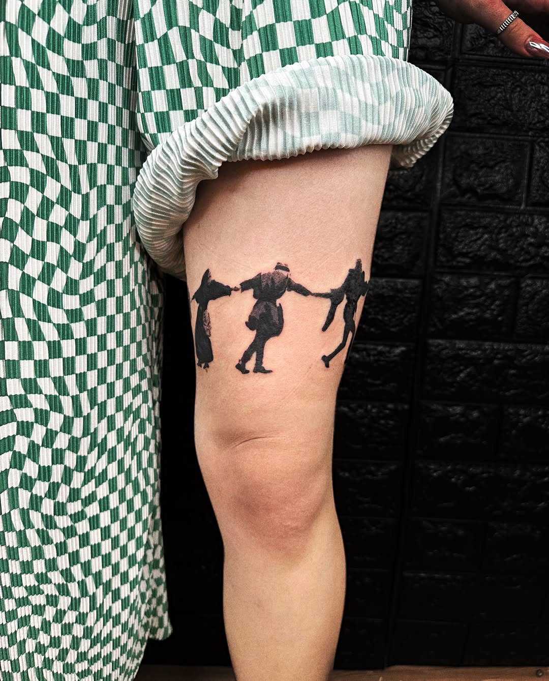 Tattoo by @bbytatts.xn — blackwork