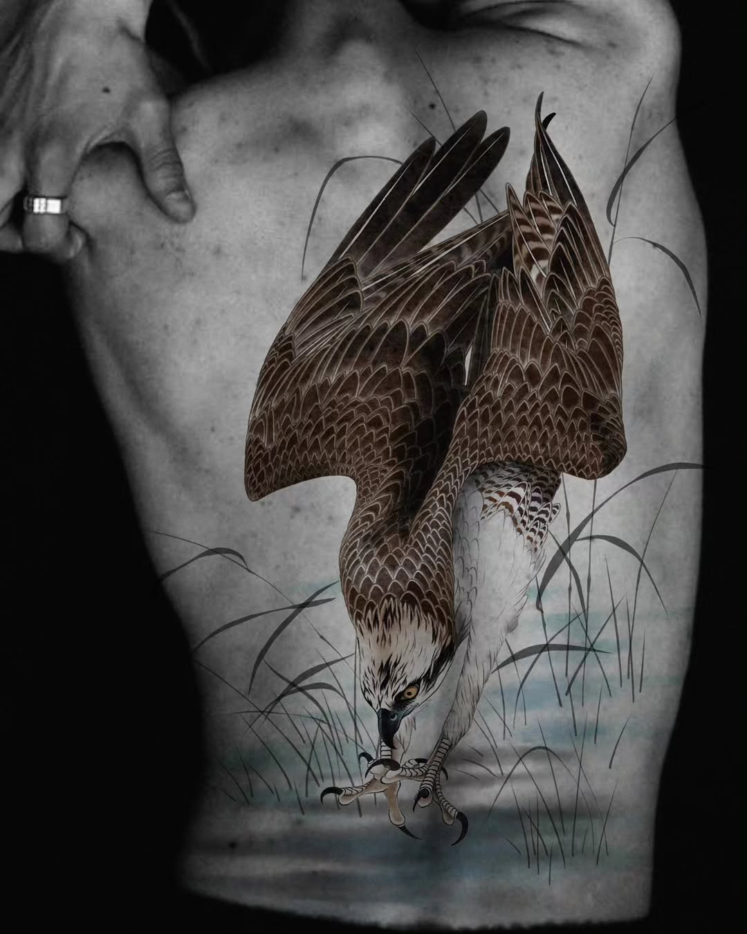 Tattoo by @onsil.ink — realism, japanese_irezumi