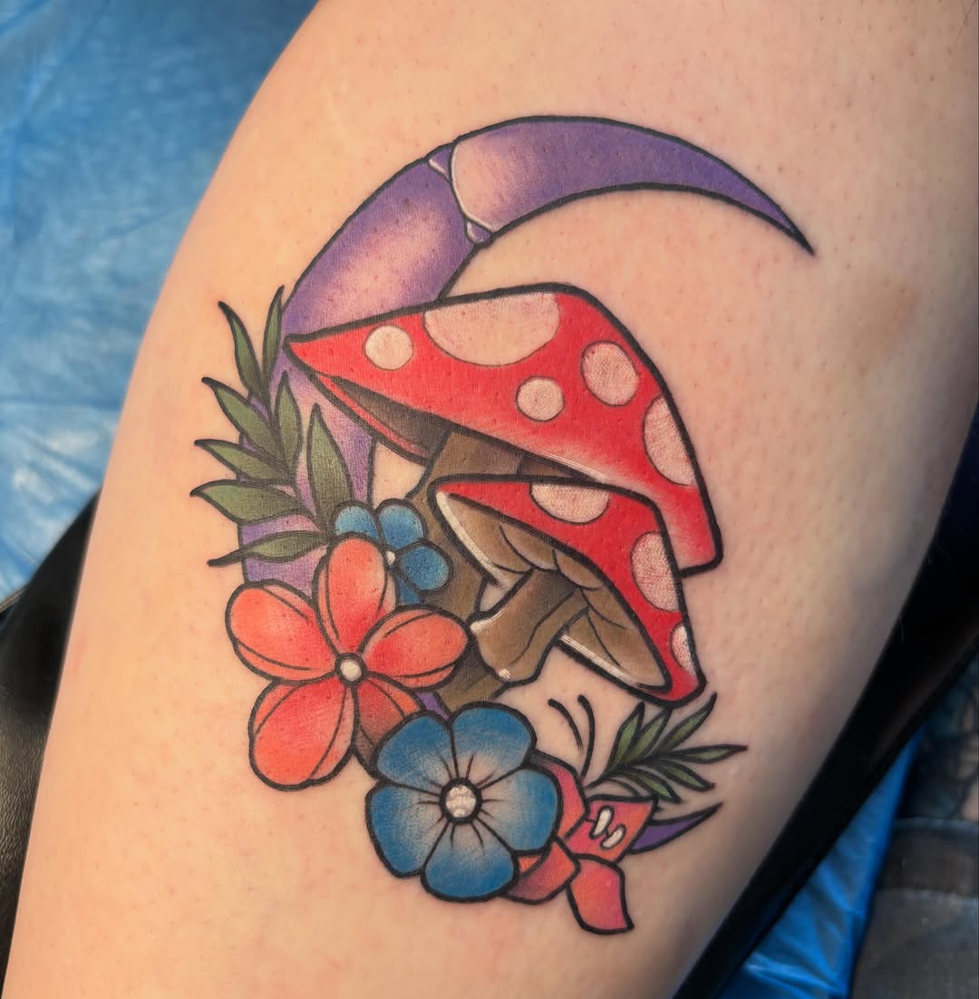 Tattoo by @ash_wv — new_school
