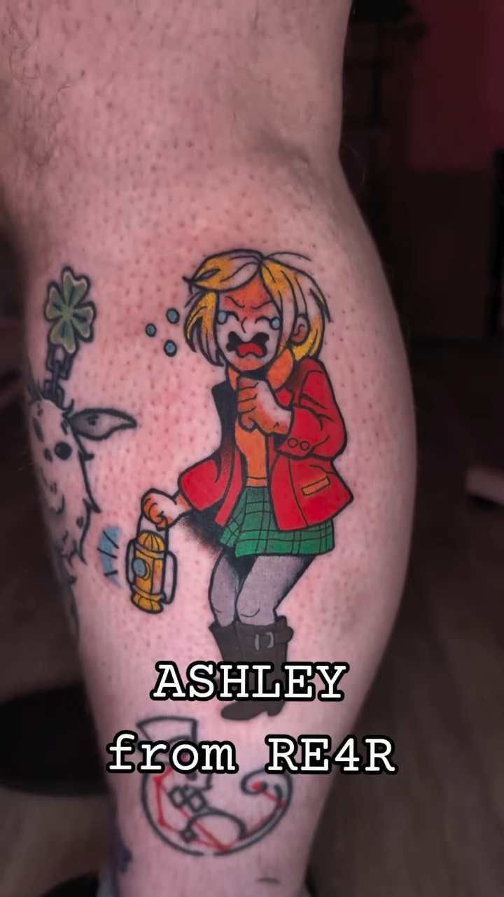 Tattoo by @nornnoszka — anime, new_school