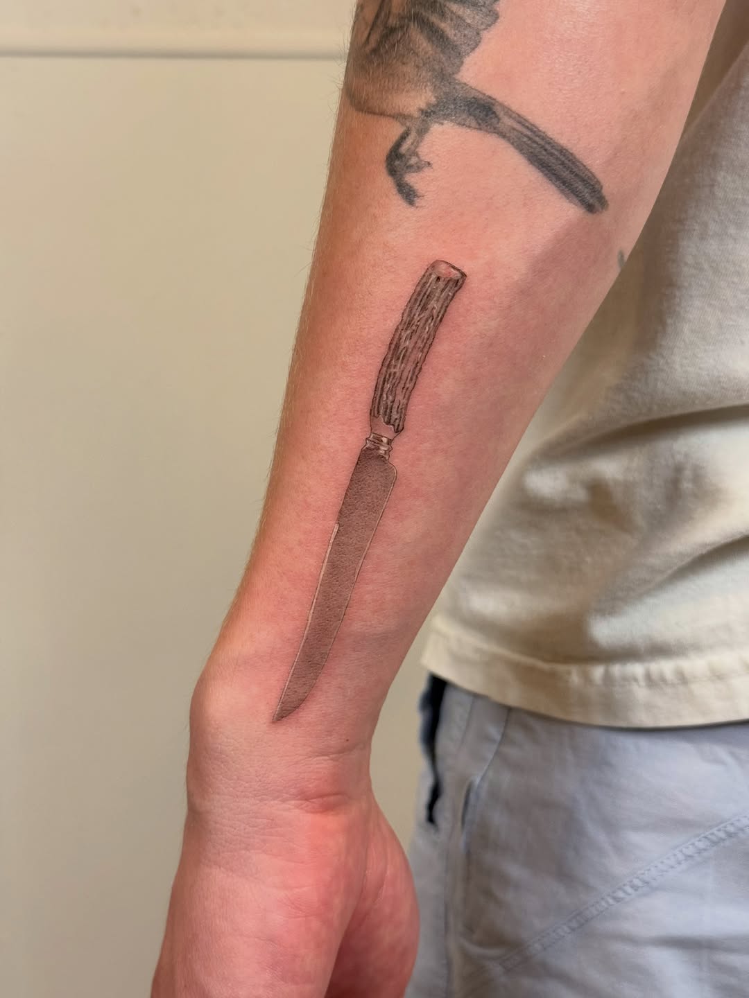Tattoo by @justinturkus — realism, black_and_grey