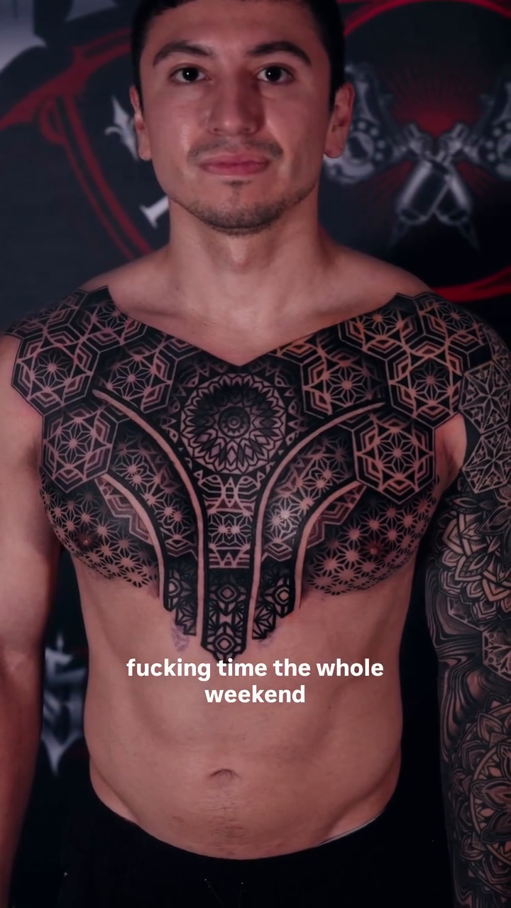 Tattoo by @daniil.naraev — geometric, blackwork