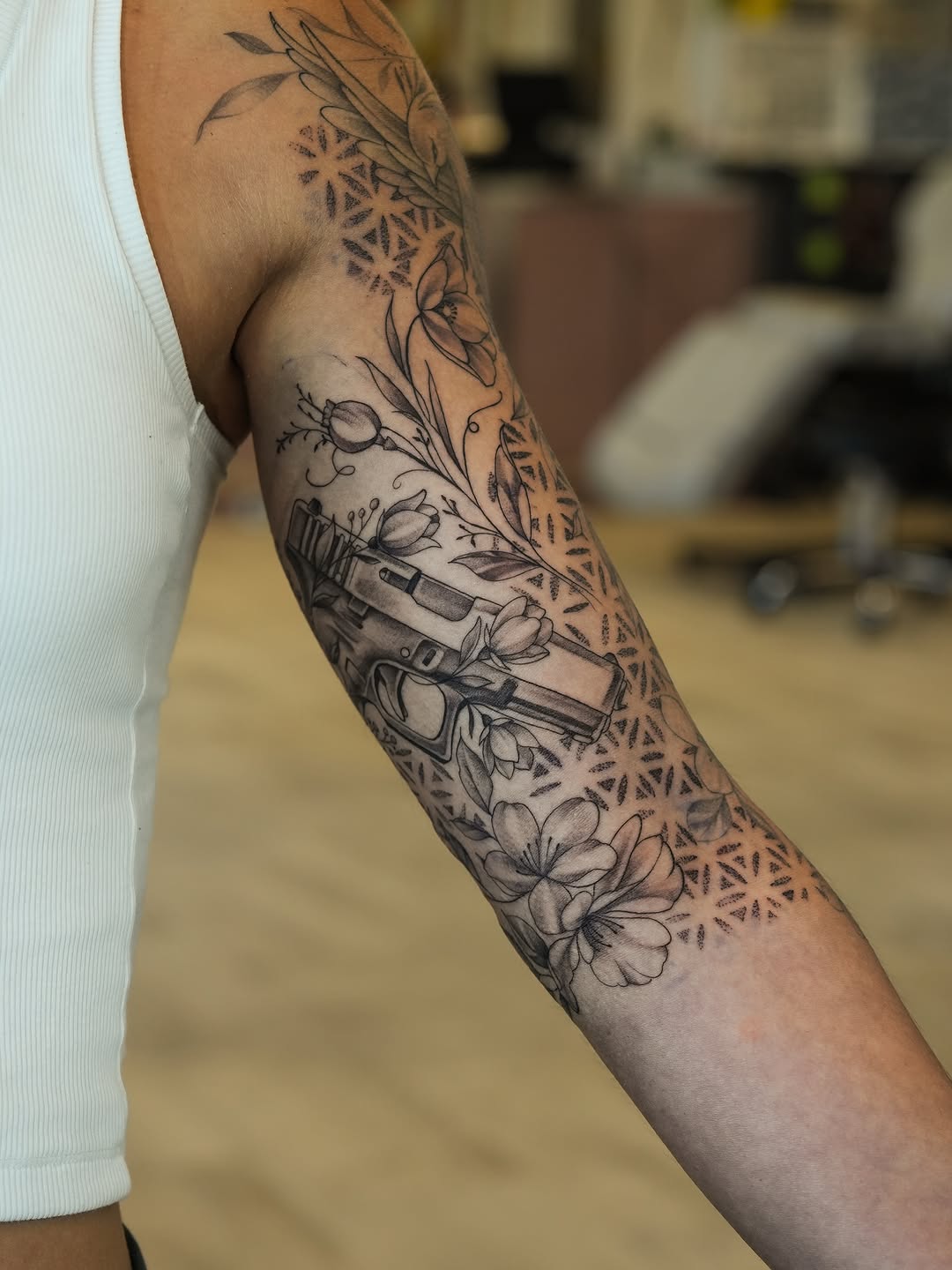 Tattoo by @kbtattooss β black_and_grey