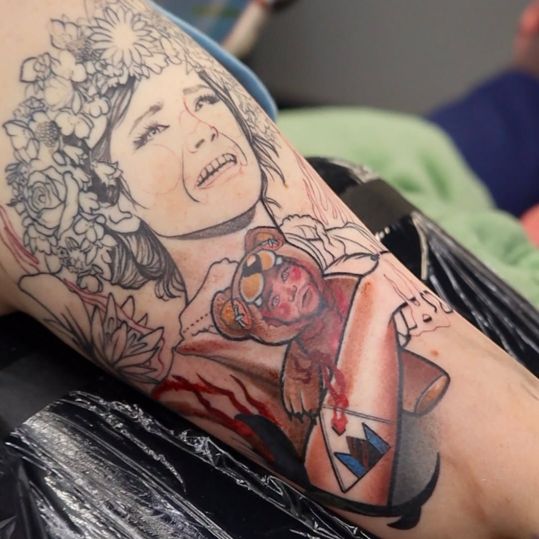 Tattoo by @hipsgts — dark_realism