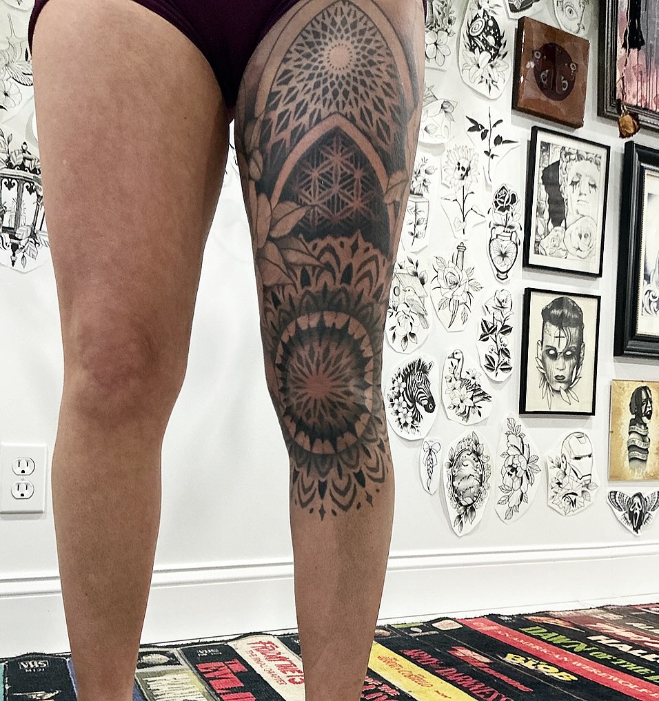 Tattoo by @darkartist82 โ geometric, ornamental