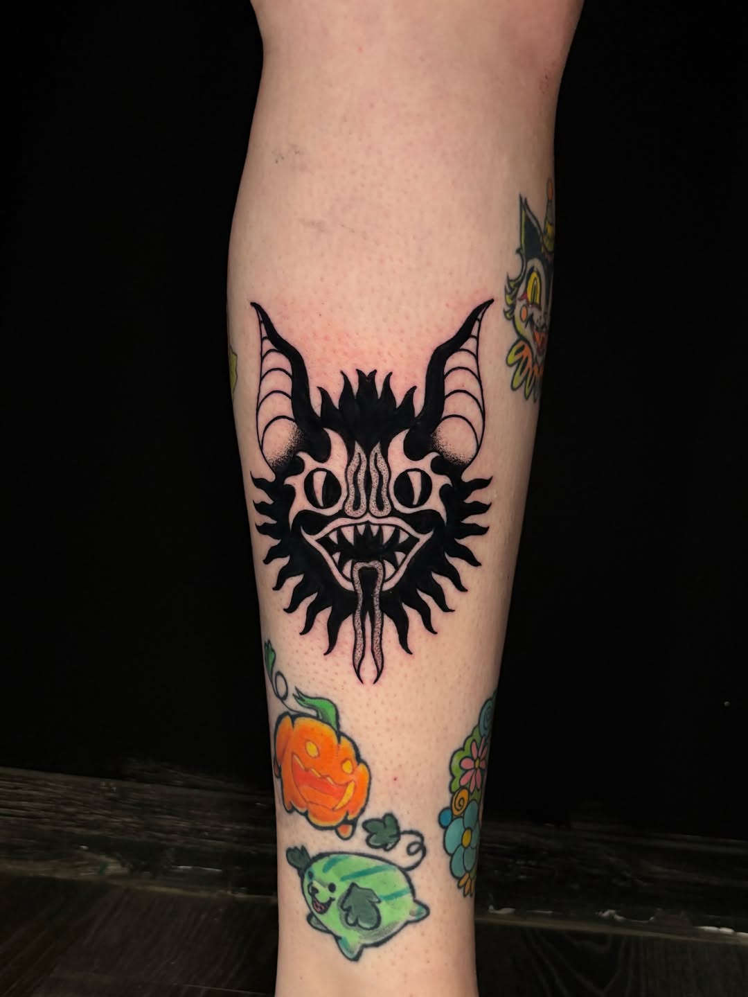 Tattoo by @call.me.crybabyy — blackwork, ignorant