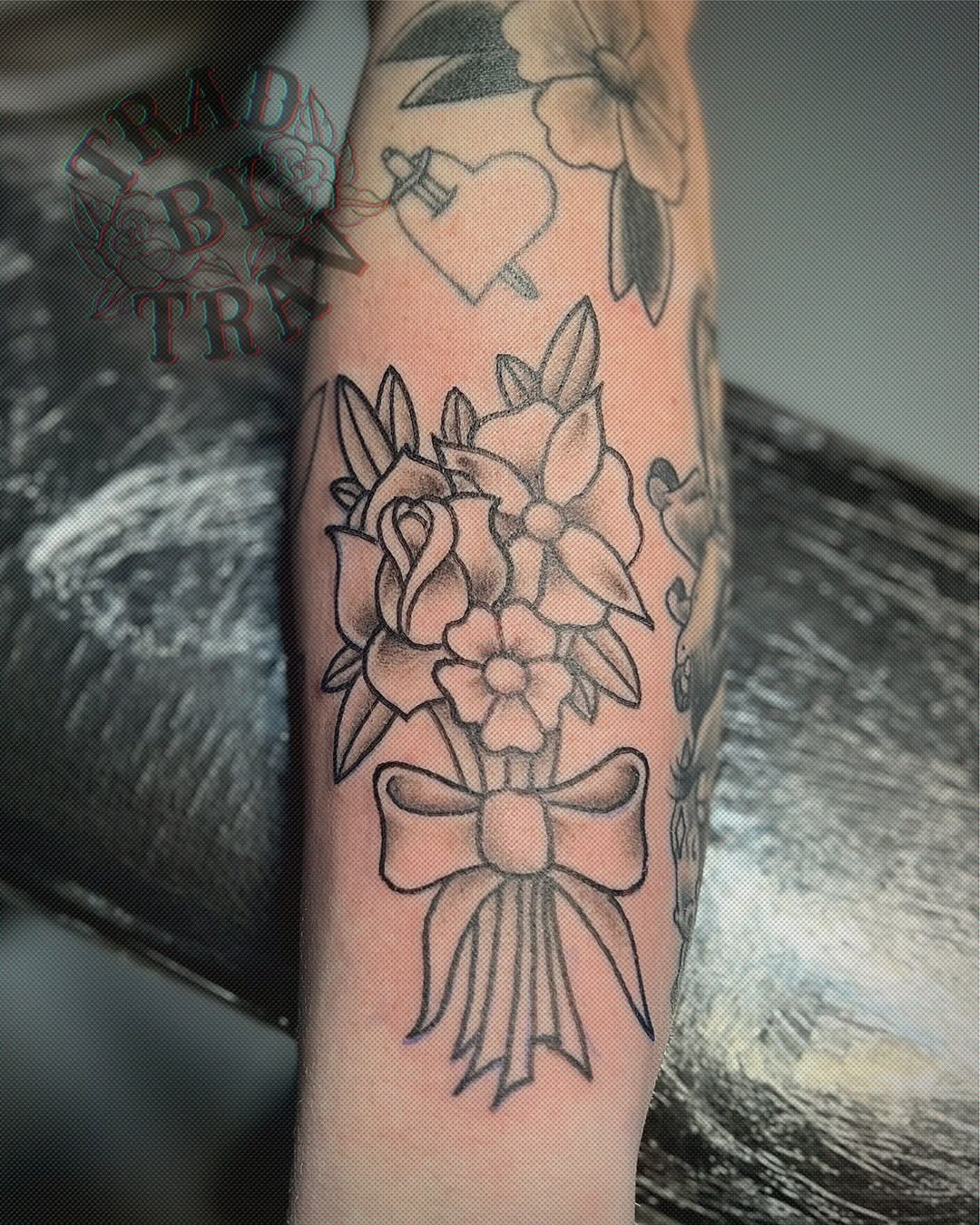 Tattoo by @tradbytrav — american_traditional, illustrative