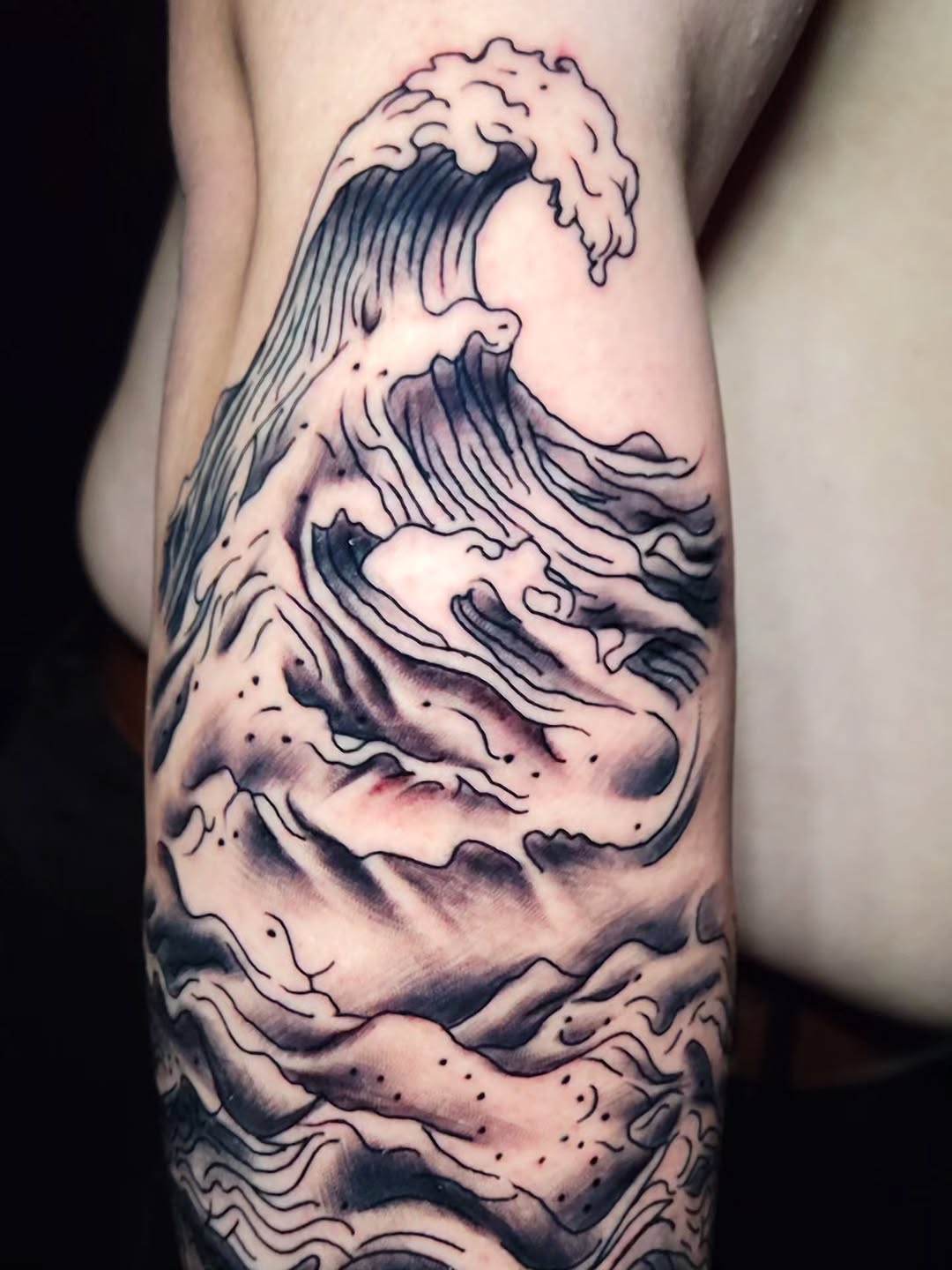 Tattoo by @theinkboxtattoos — japanese_irezumi, black_and_grey