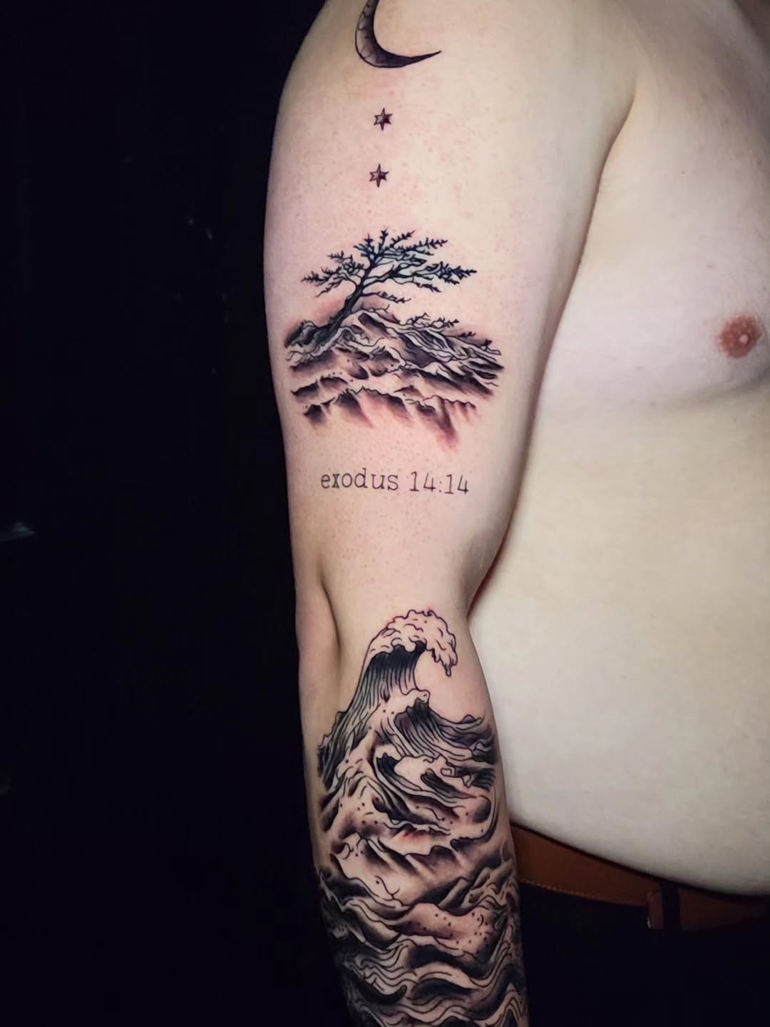 Tattoo by @theinkboxtattoos — black_and_grey, realism